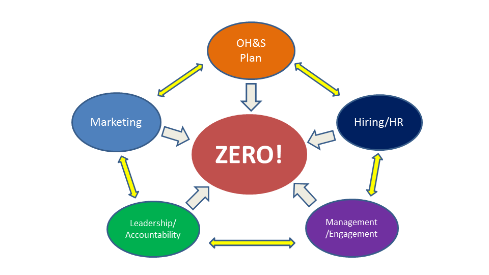 the five parts of successful zero in safety