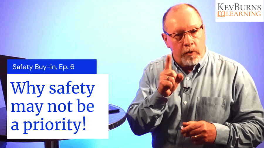 safety may not be a priority by kevin burns