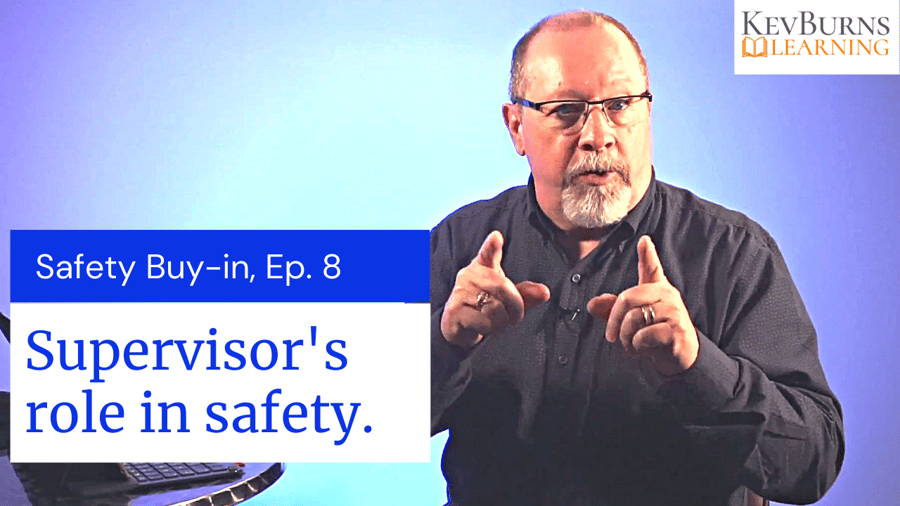 The Supervisor's Role in Safety