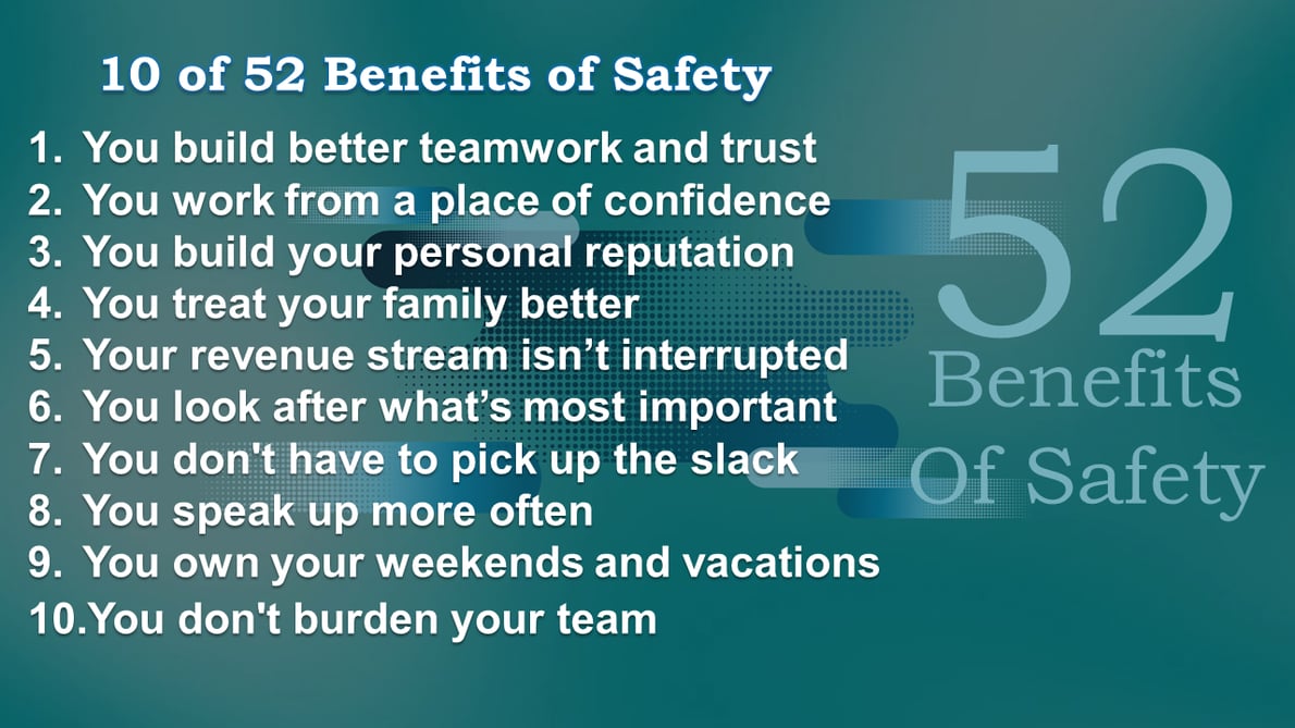52 Benefits of Safety for Employees